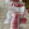 Mini tigelle rosse, pronte, già cotte e senza strutto